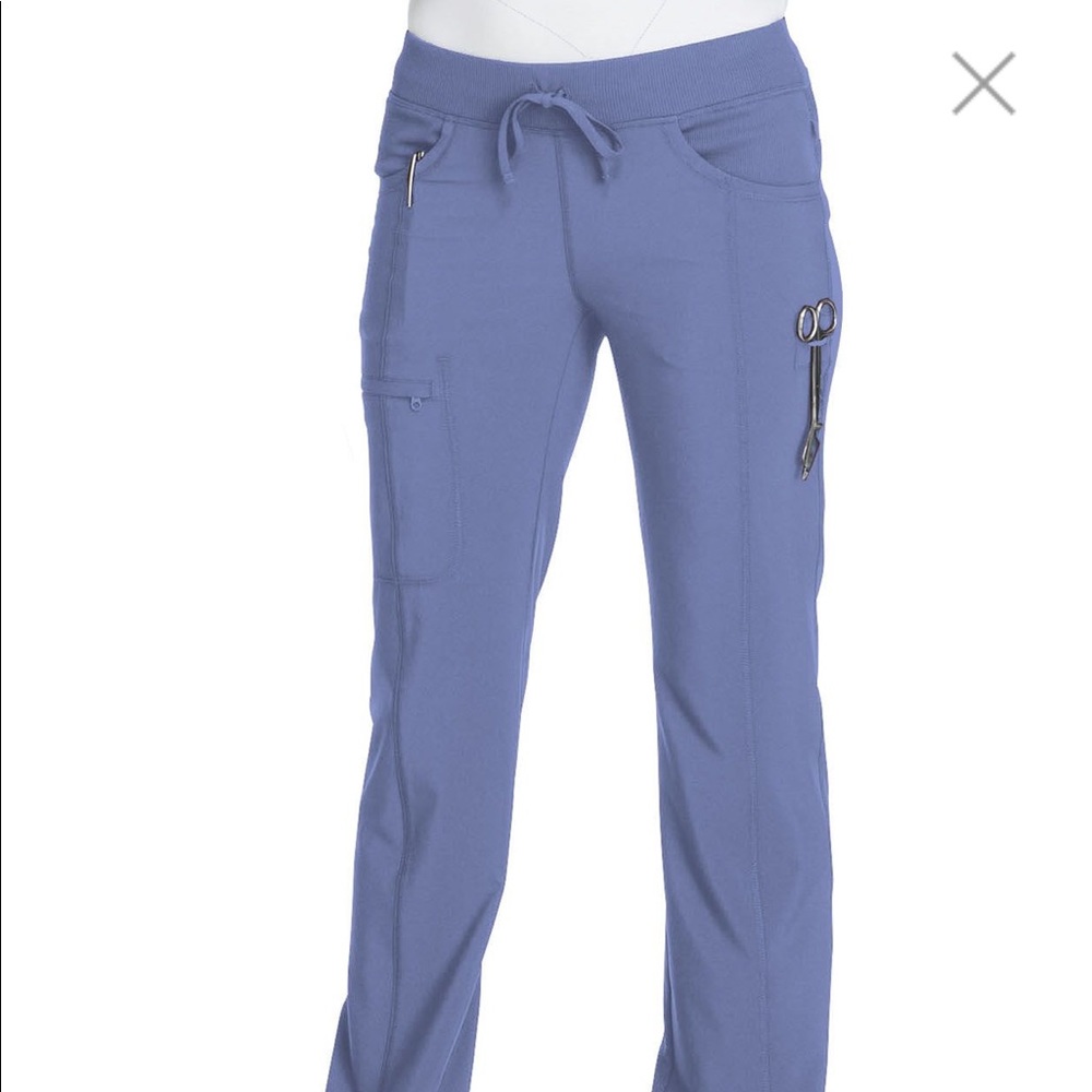 Infinity by Cherokee scrub Pant ceil blue women XS